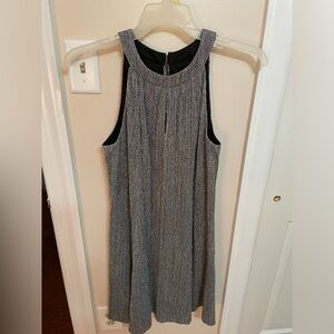 Silver metallic dressy dress